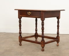 English 18th Century Pine Side Table