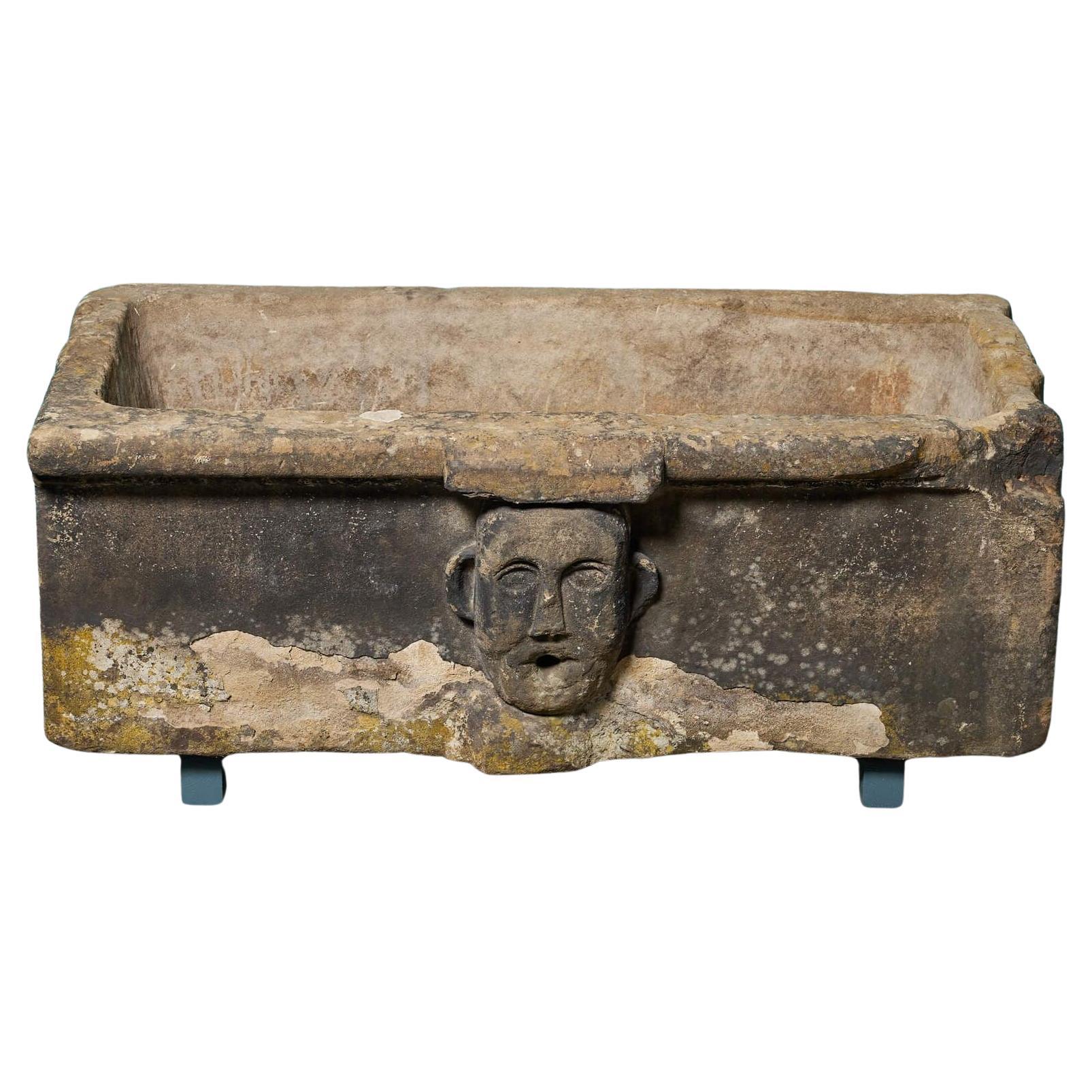 Carved Planters and Jardinieres