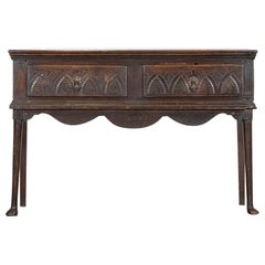 Base per comò inglese in Oak del XVIII secolo