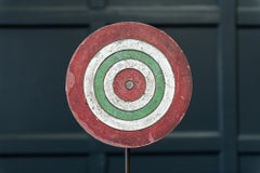 English 1920s Fun Fair Mounted Darts Target