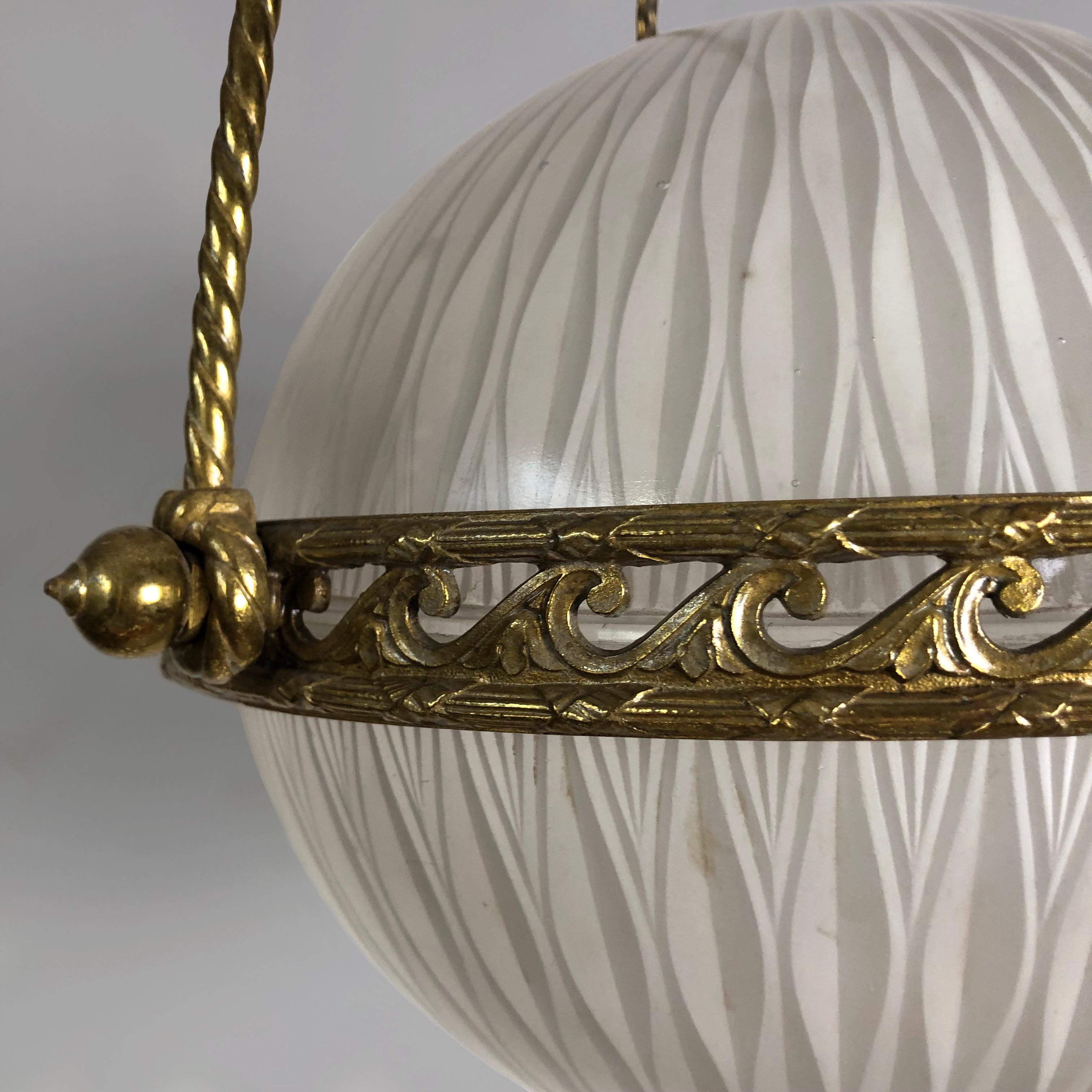 Globe Lighting inglese degli anni '20 in vendita 1