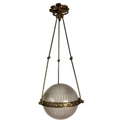 English 1920s Globe Light