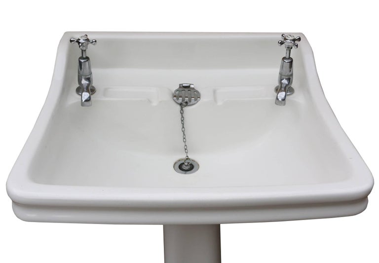 English 1920s ‘John Bolding’ Pedestal Basin at 1stDibs