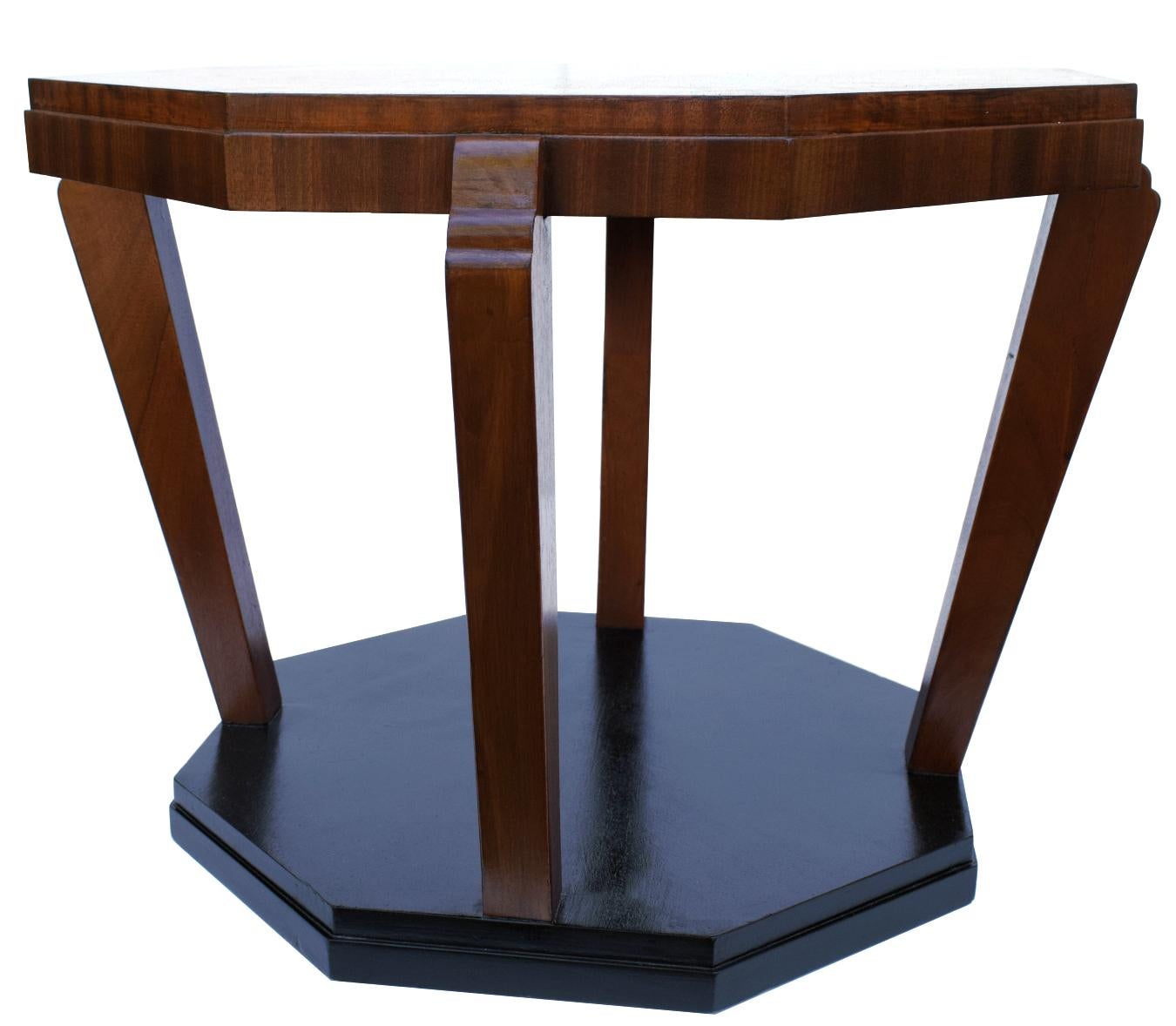English 1930s Art Deco Occasional Table In Good Condition In Devon, England