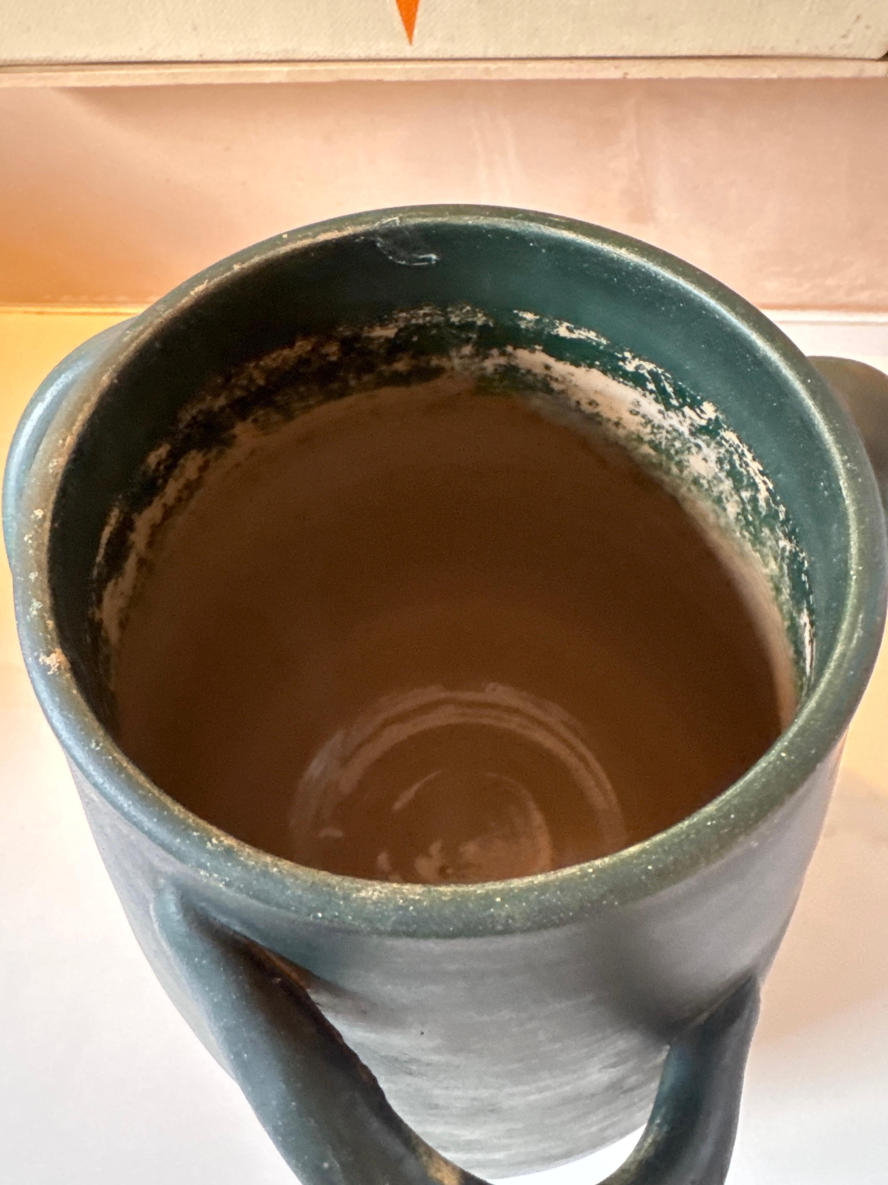 Jarrón inglés de cerámica Hurlinghamware de 1930 en venta 2