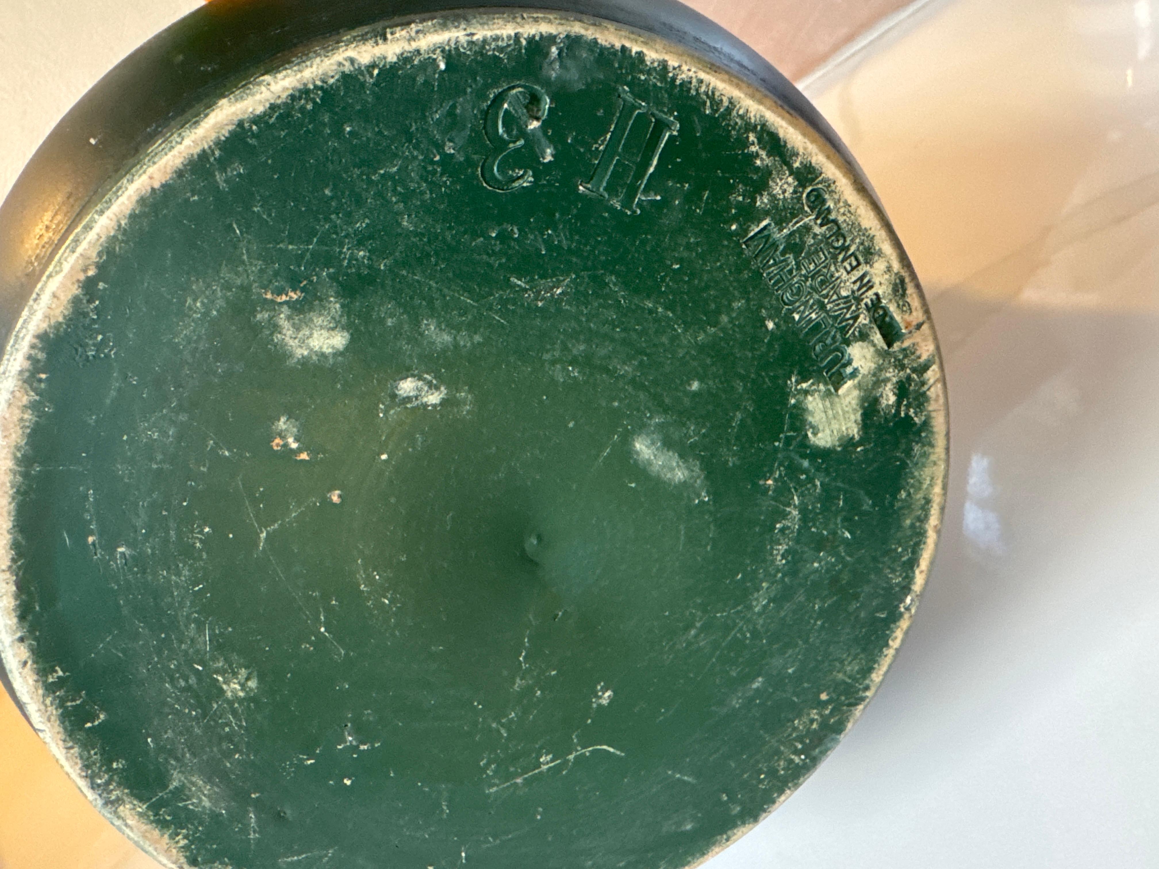 Jarrón inglés de cerámica Hurlinghamware de 1930 en venta 3