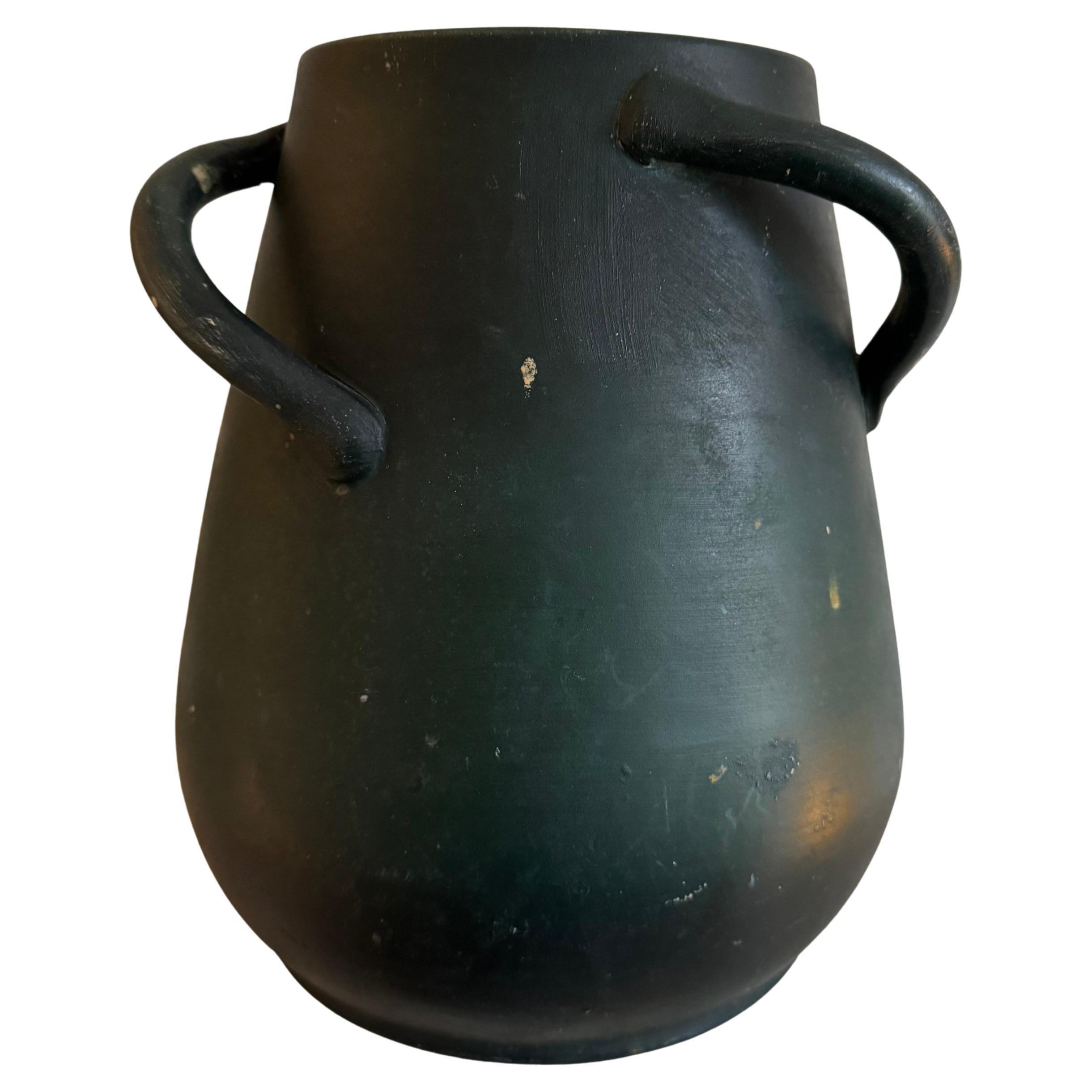 Vaso in ceramica Hurlinghamware inglese degli anni '30