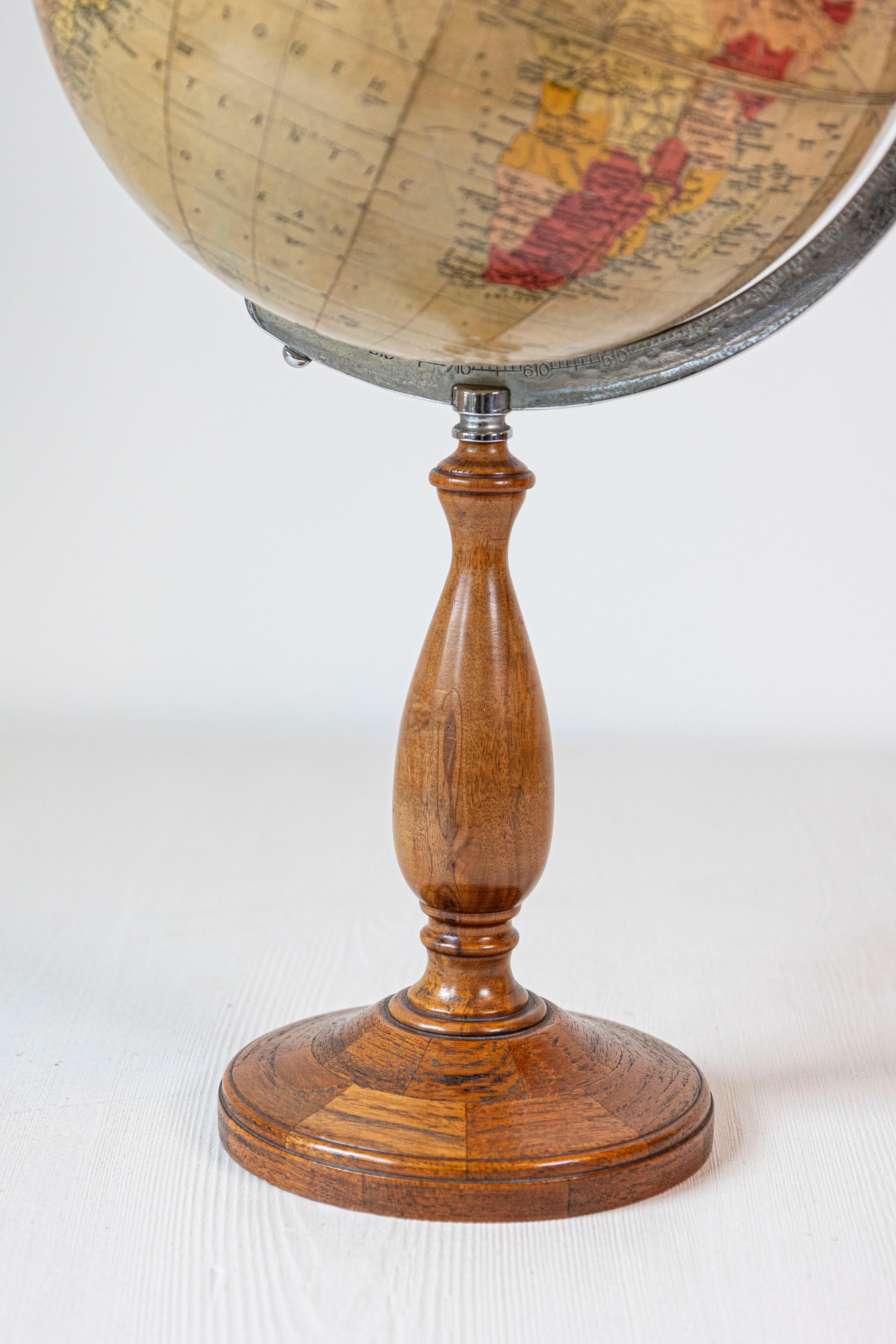 globe terrestre ancien antiquites