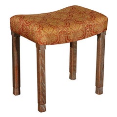 English 1937 Coronation Stool