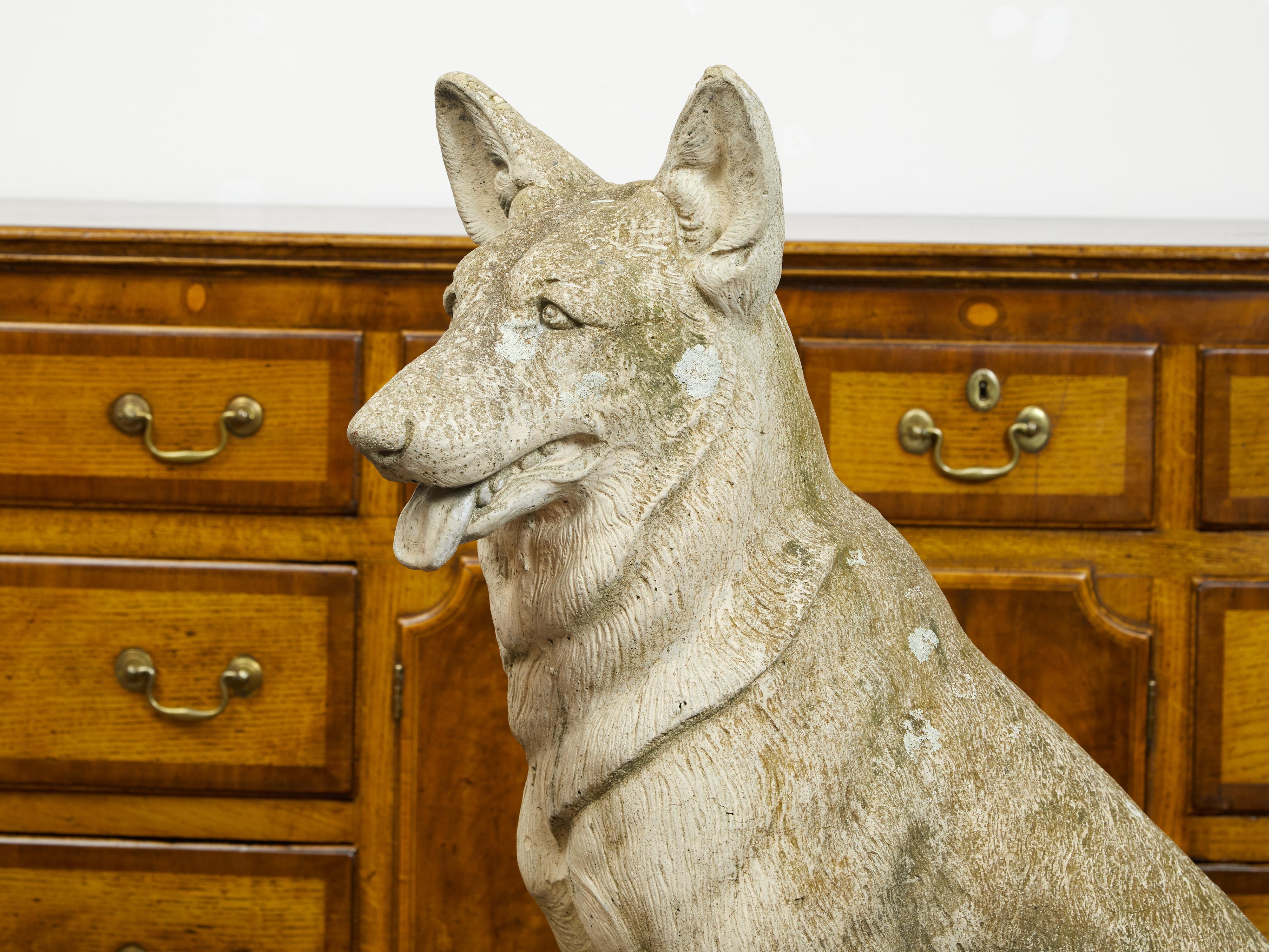 coyote statues for the yard