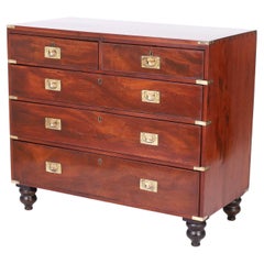 English 19th C. Campaign Chest