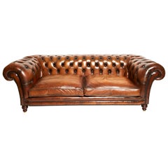 English 19th Century Style Chesterfield Sofa