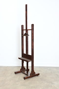 English 19th Century Adjustable Artist’s Easel
