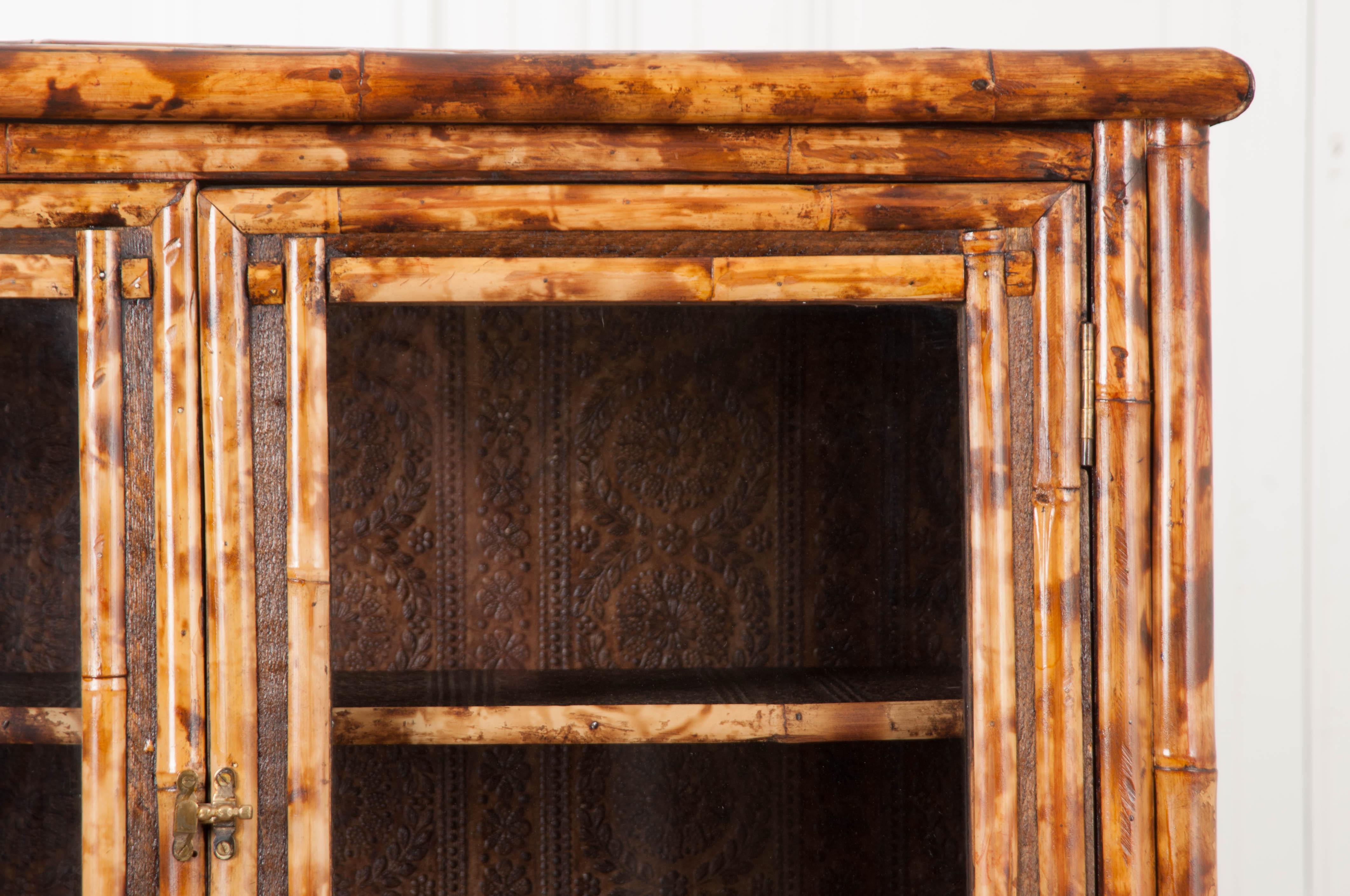 Aesthetic Movement English 19th Century Aesthetic Bamboo Bookcase