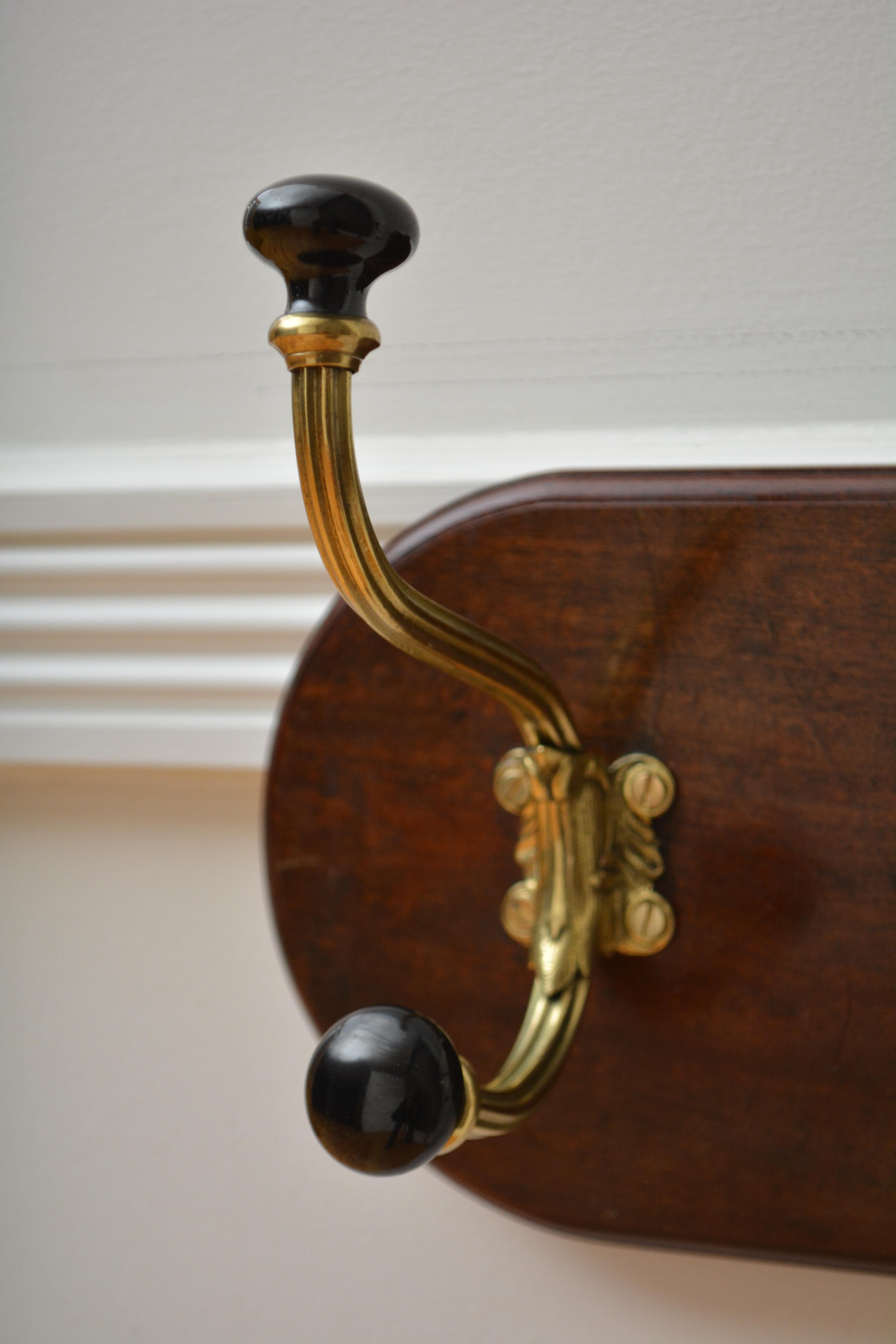 Ganci per cappotti antichi del XIX secolo / Appendiabiti vittoriano c1880 in vendita 1
