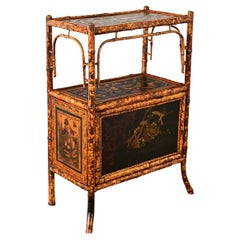 Armoire anglaise du 19ème siècle en bambou