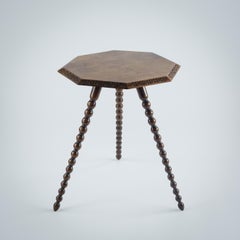 English 19th Century Bobbin Gypsy Table