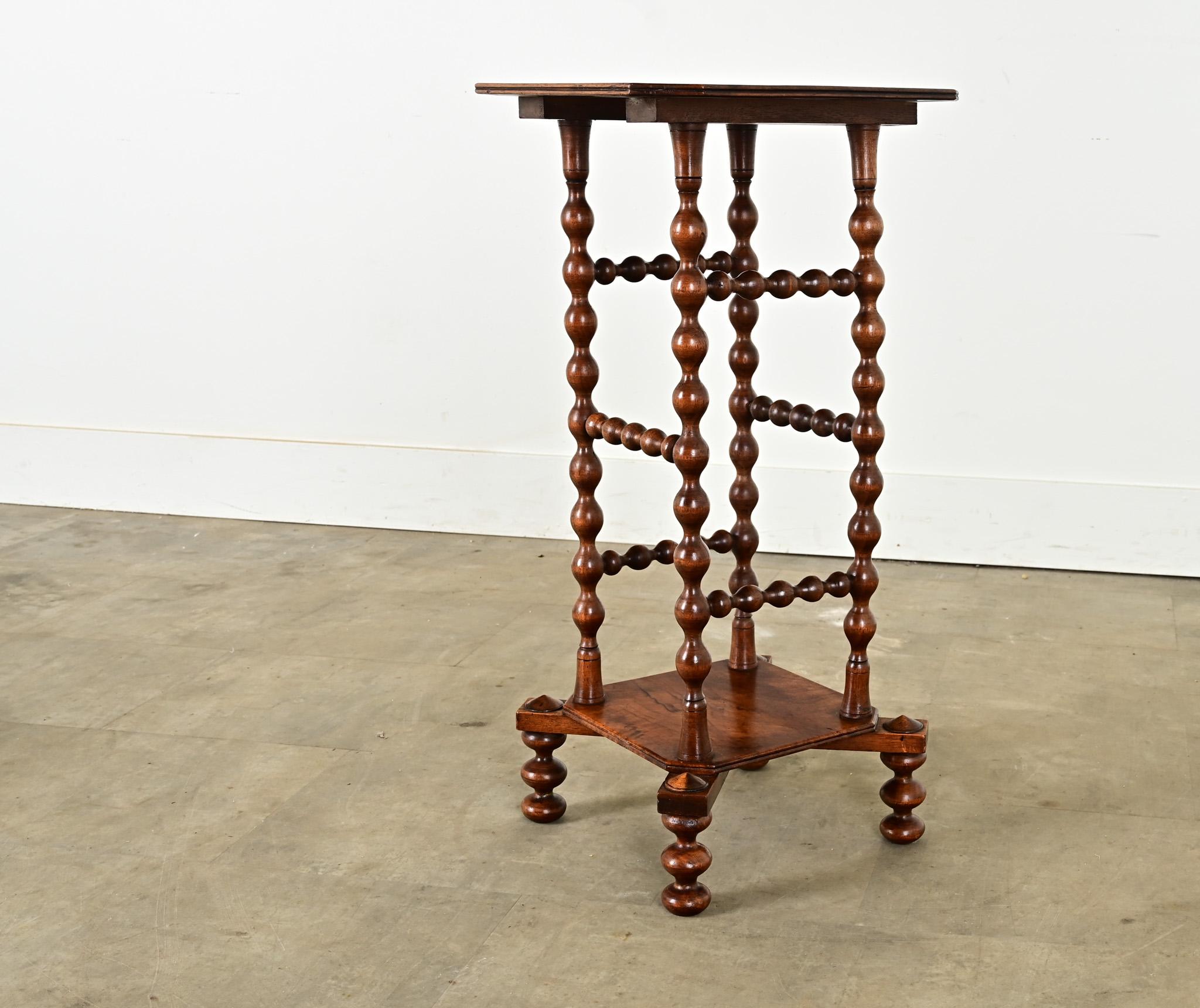 English 19th Century Bobbin Table 4