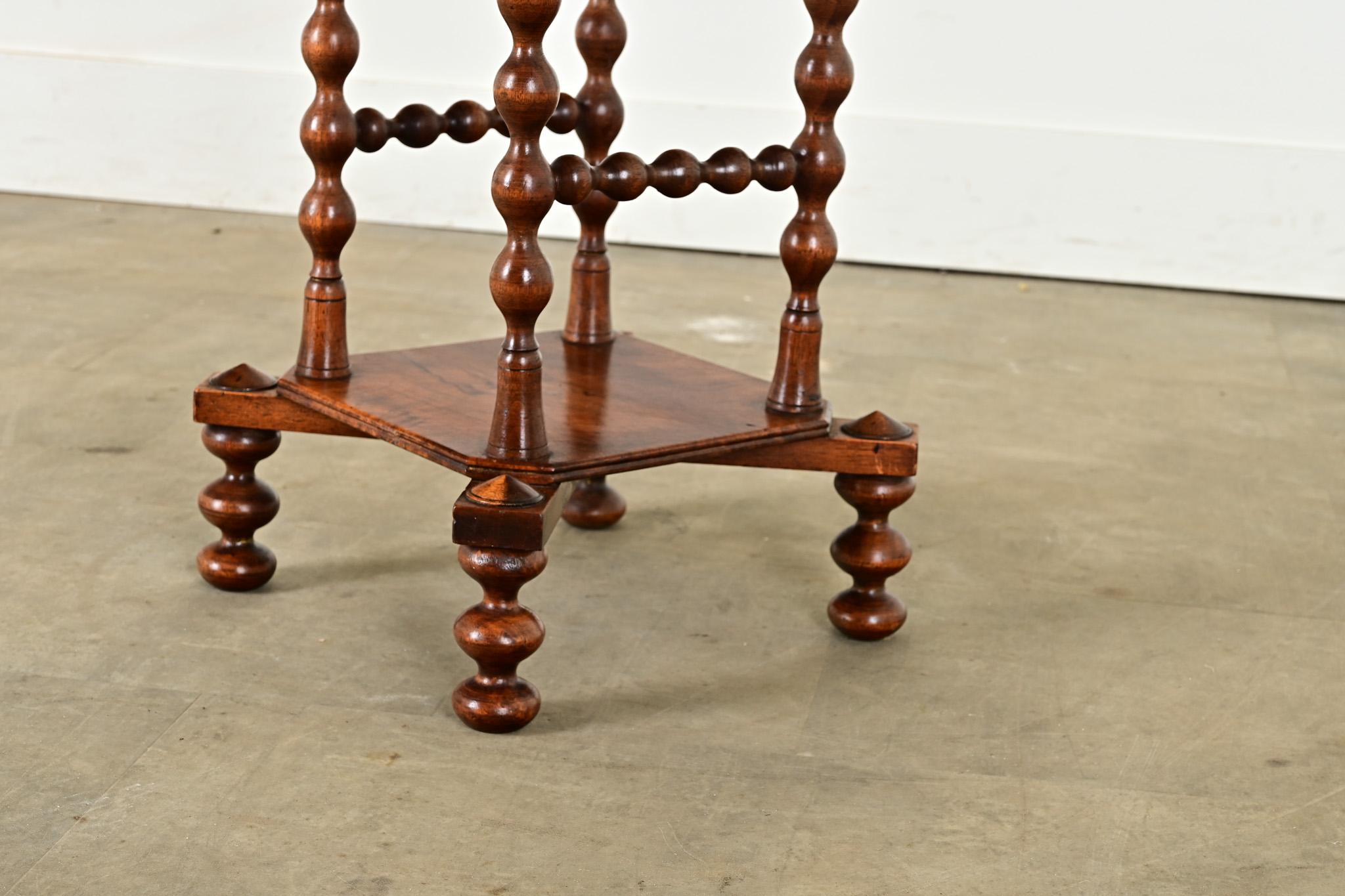 English 19th Century Bobbin Table 5