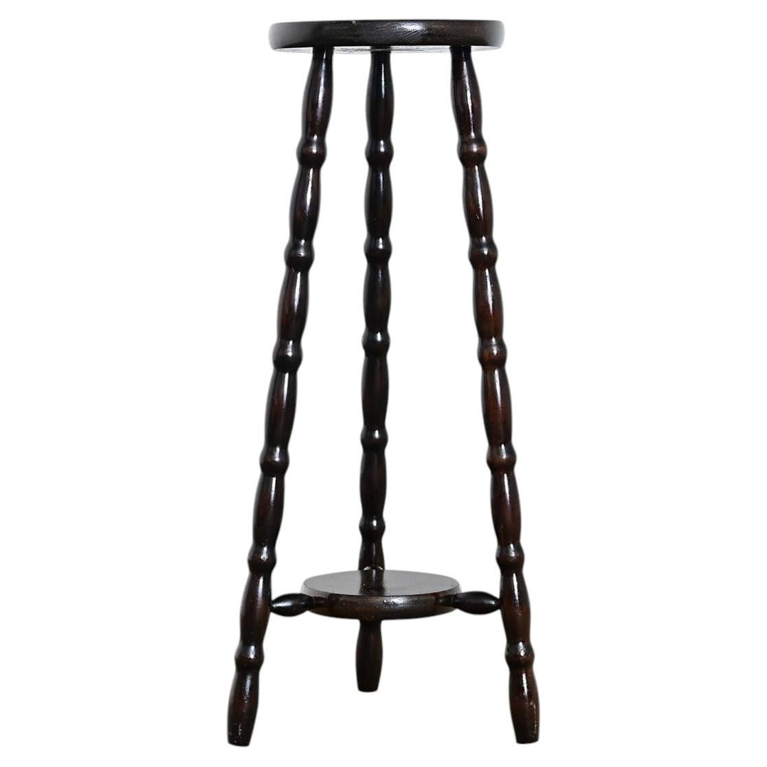 English 19th Century Bobbin Turned Stool