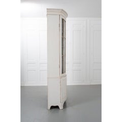 English 19th Century Bow Front Bookcase