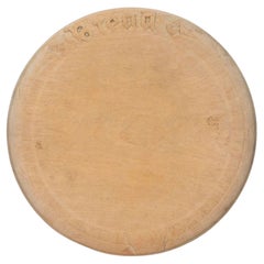 Antique English 19th Century Bread Board
