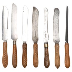 English 19th Century Bread Knives
