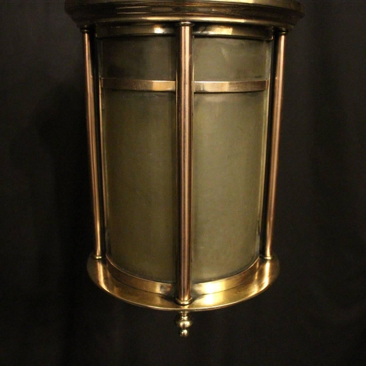 English 19th Century Bronze Exterior Antique Lantern In Good Condition In Chester, GB