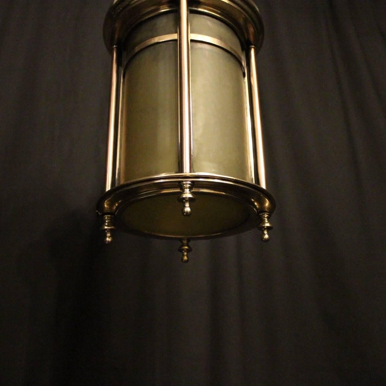 English 19th Century Bronze Exterior Antique Lantern 3