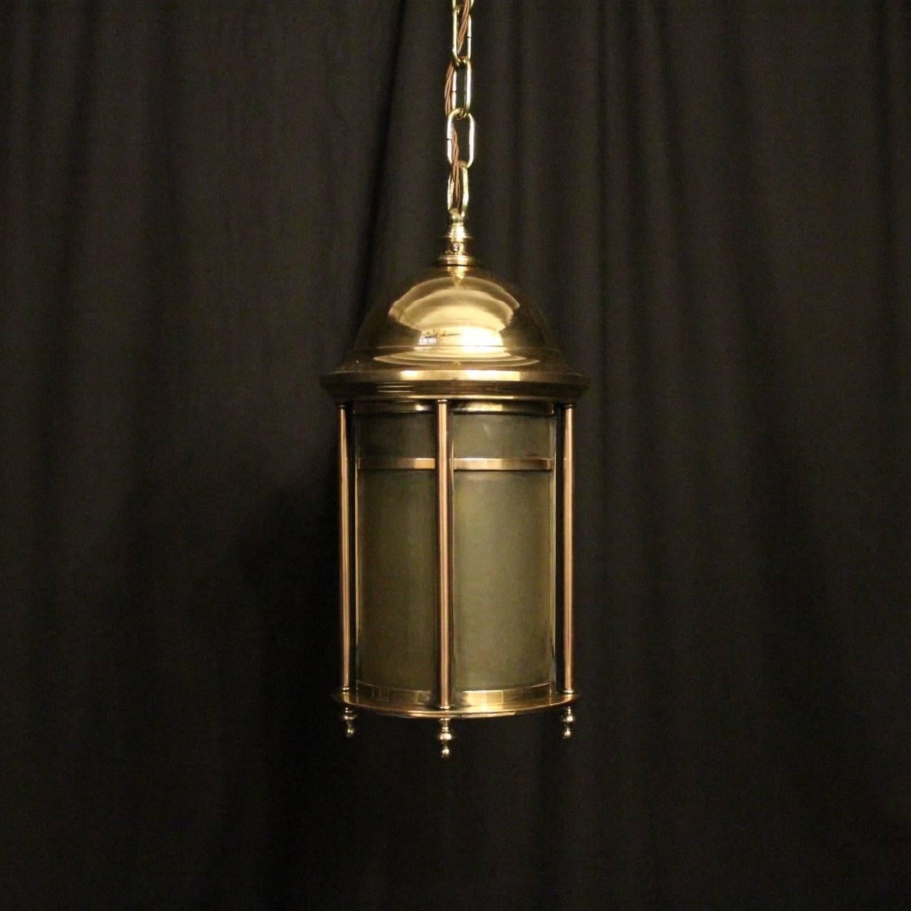 English 19th Century Bronze Exterior Antique Lantern 5