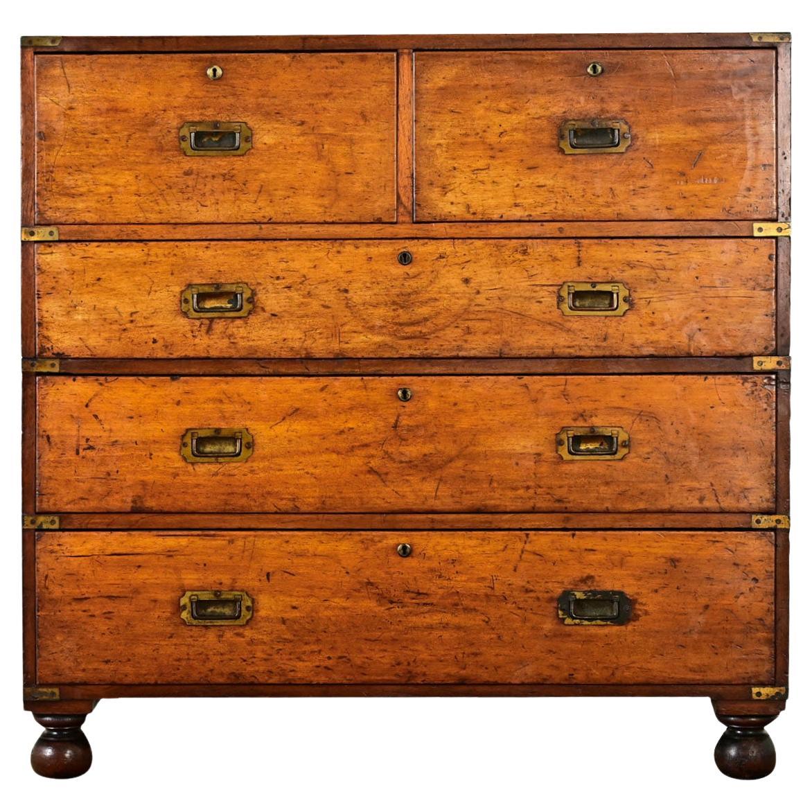 English 19th Century Campaign Chest