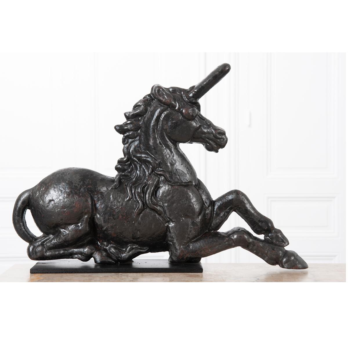 Other English 19th Century Cast Iron Unicorn For Sale