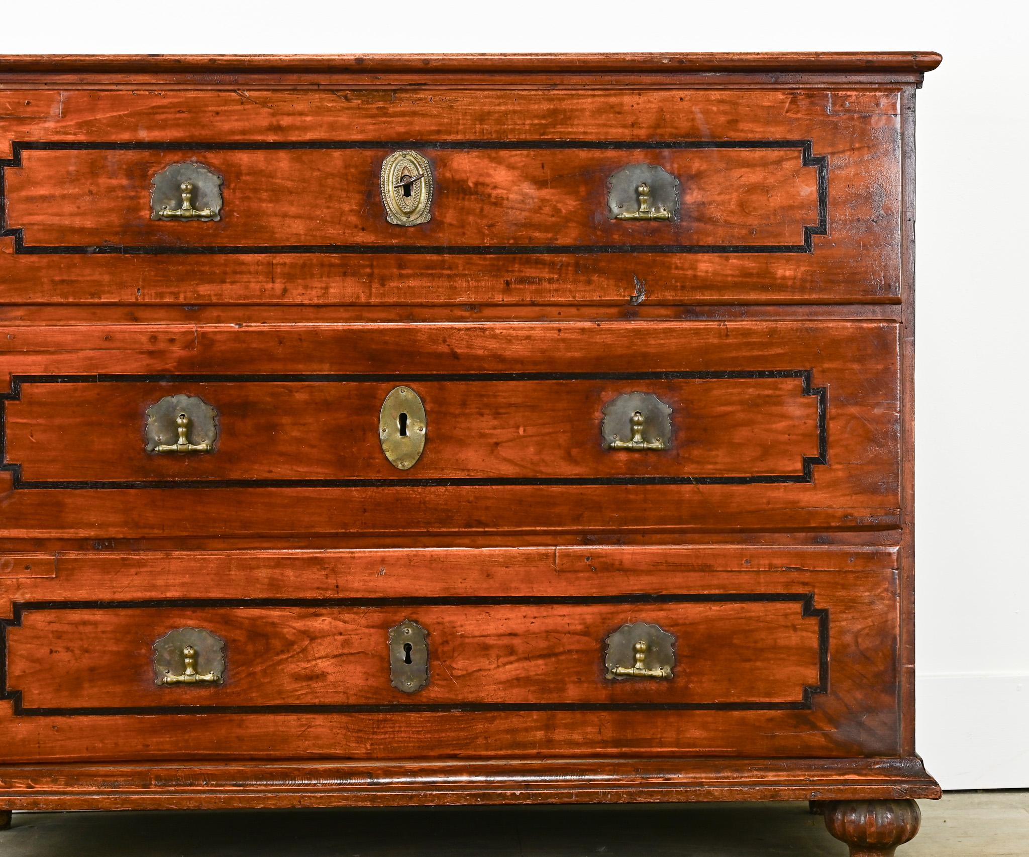 Other English 19th Century Chest made of Wild Cherry For Sale