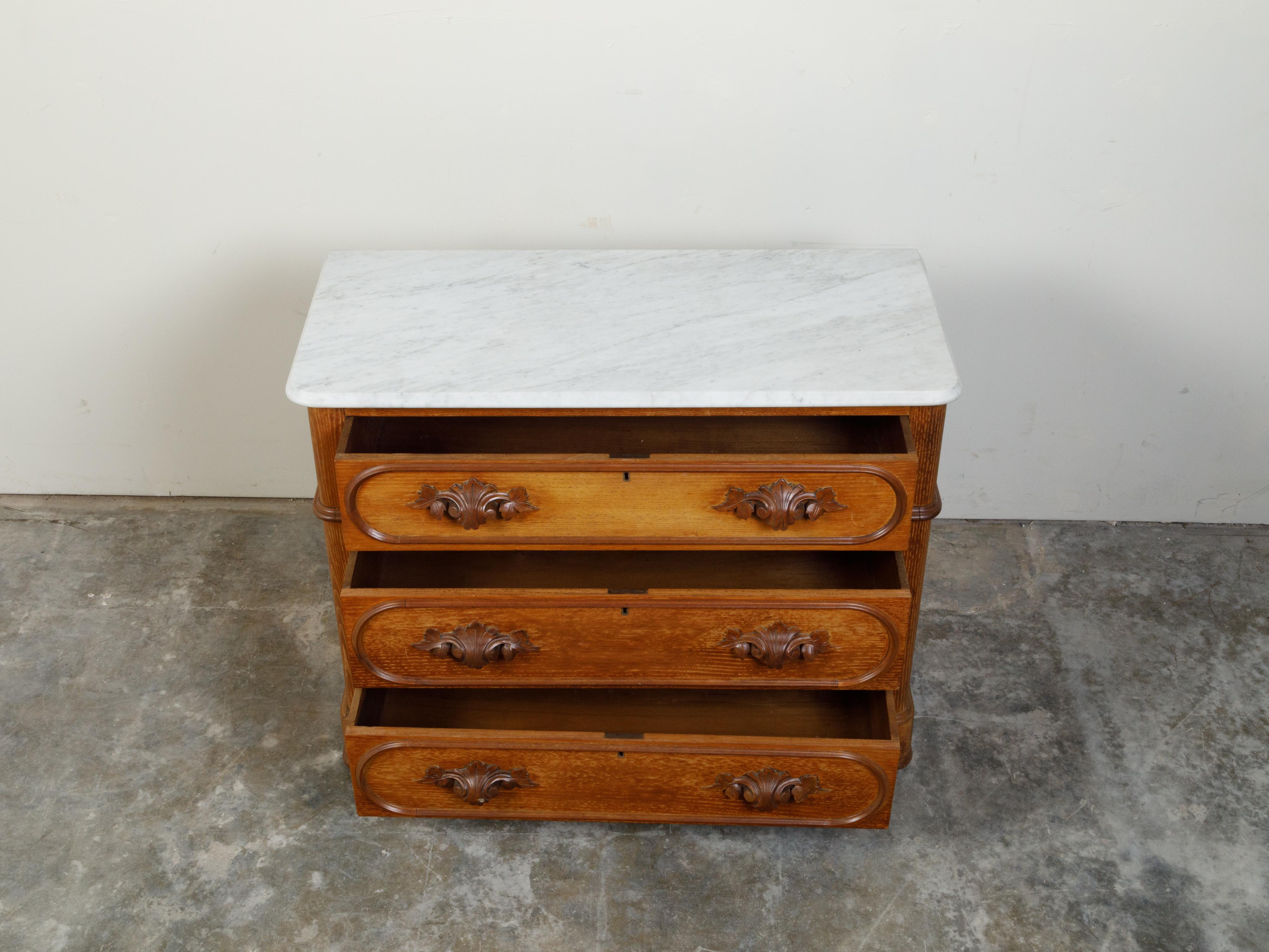 chestnut chest of drawers