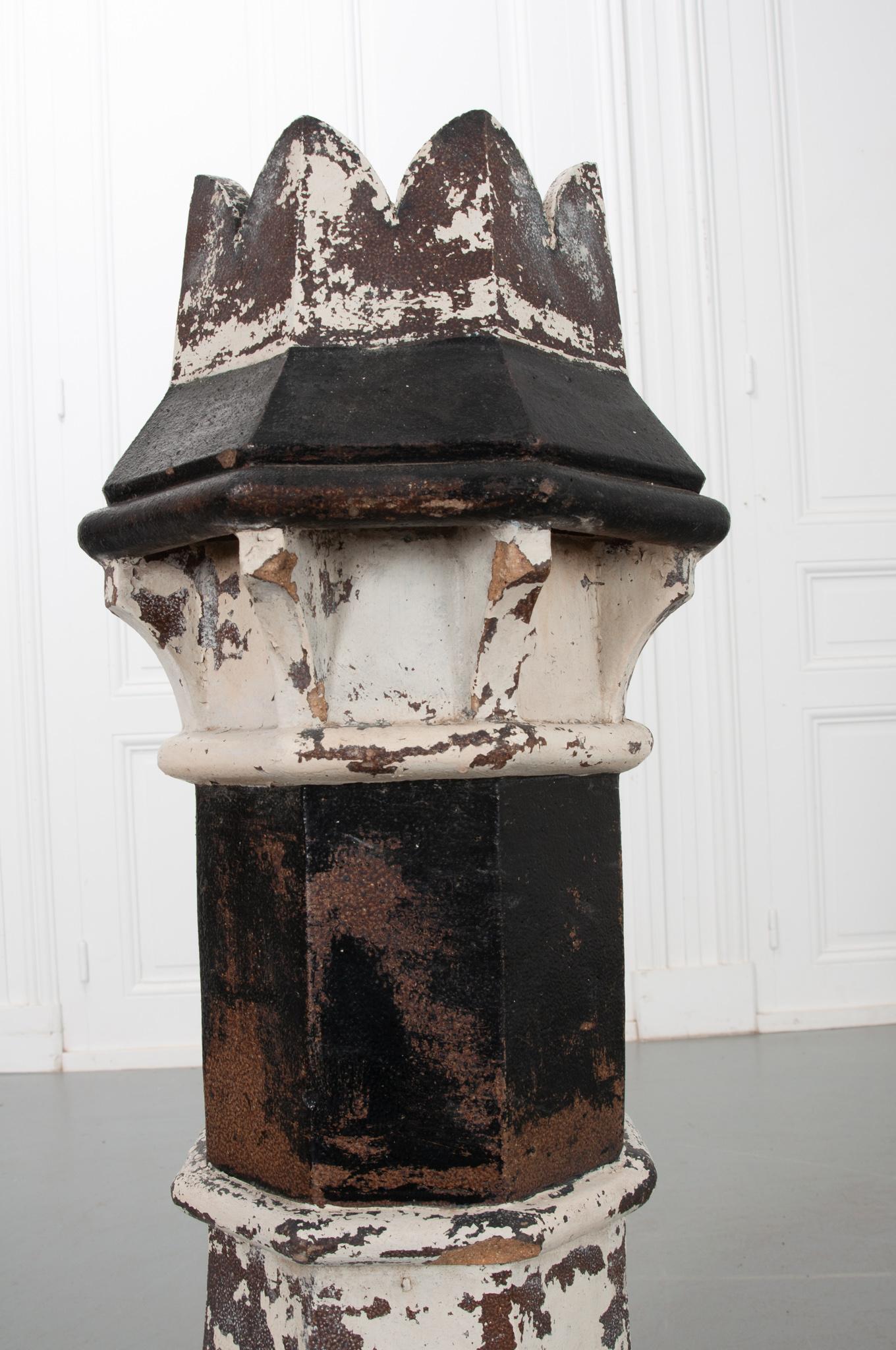 Terracotta English 19th Century Chimney Pot