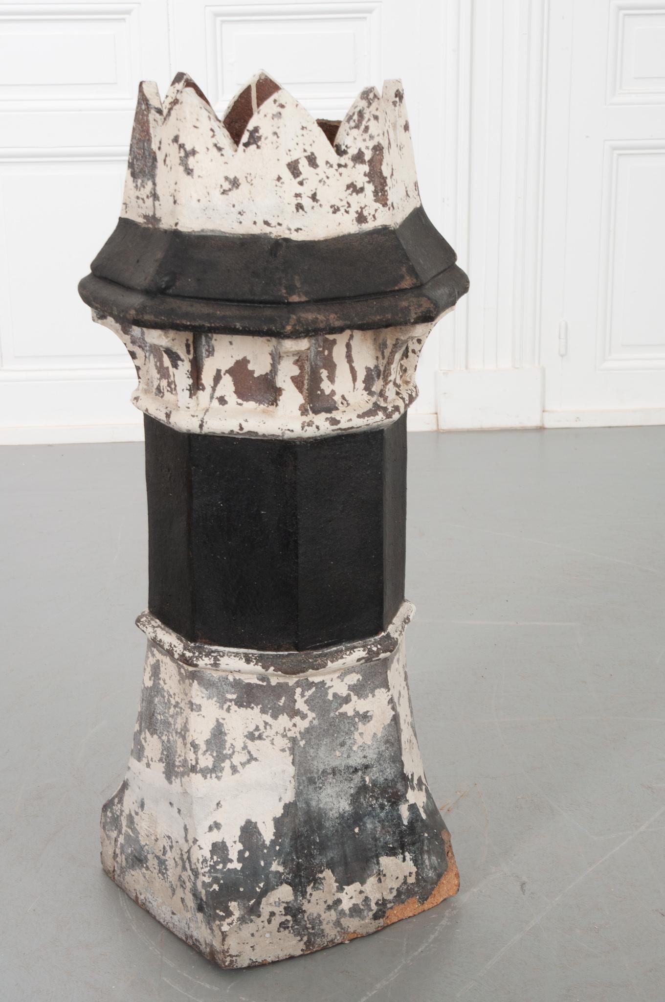 Pot de cheminée anglais du 19ème siècle Bon état - En vente à Baton Rouge, LA