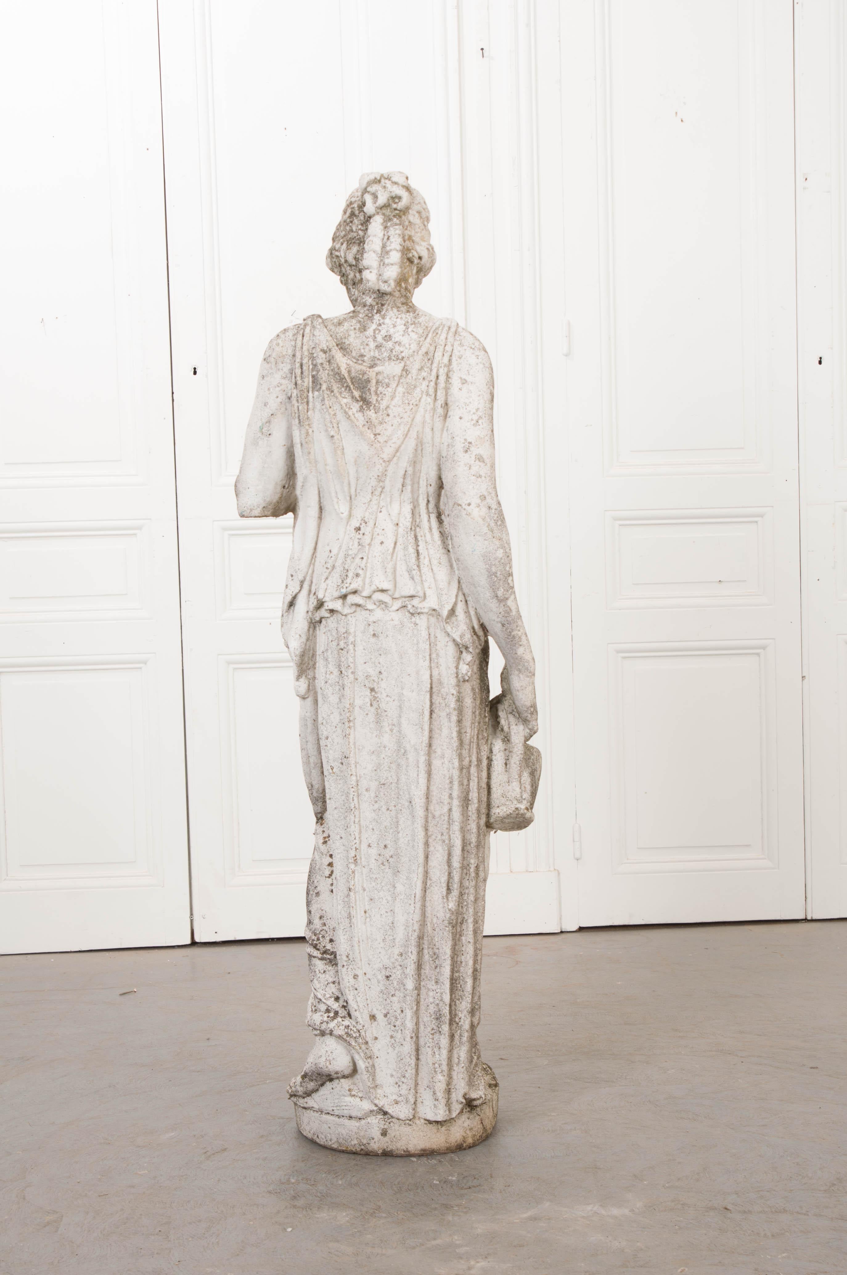 English 19th Century Classical Statue of Hebe 9