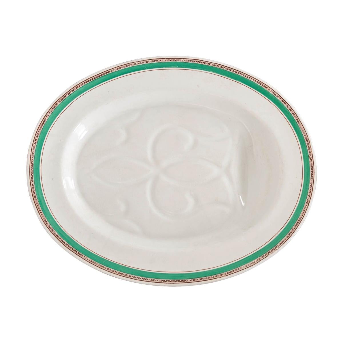 English 19th Century Copeland Porcelain Meat Platter