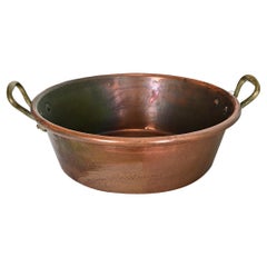 Antique English 19th Century Copper Cooking Pot