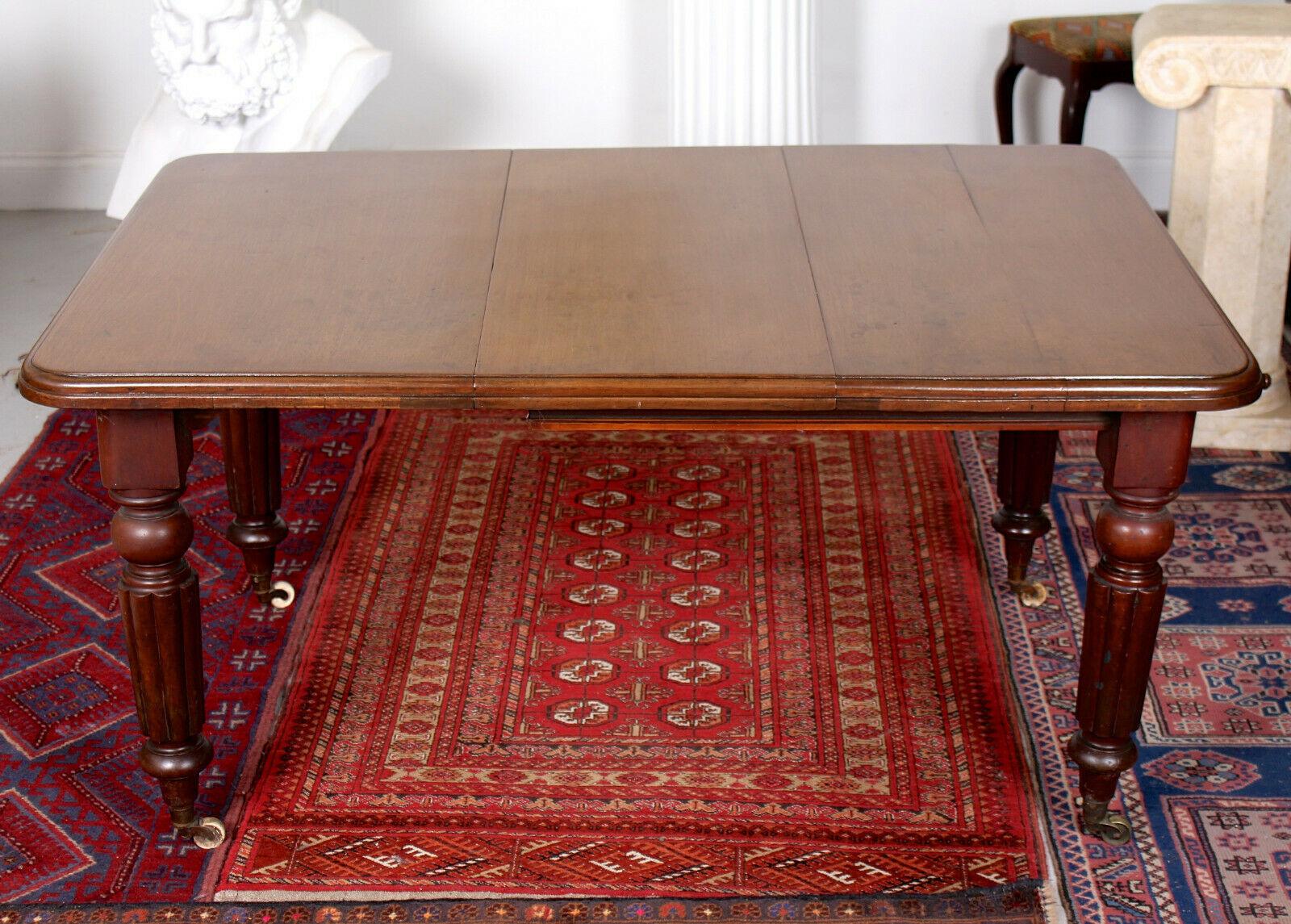 English 19th Century Dining Table Telescopic Joseph Fitter Winder Mahogany For Sale 4