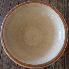 English 19th Century Earthenware Pancheon Bowl