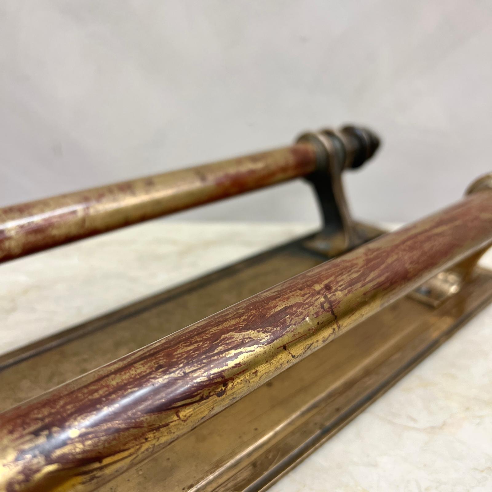 English 19th Century Exceptionally Large Bronze Door Handles 4