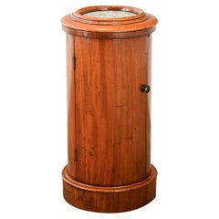 English 19th Century Fruitwood Bedside Table