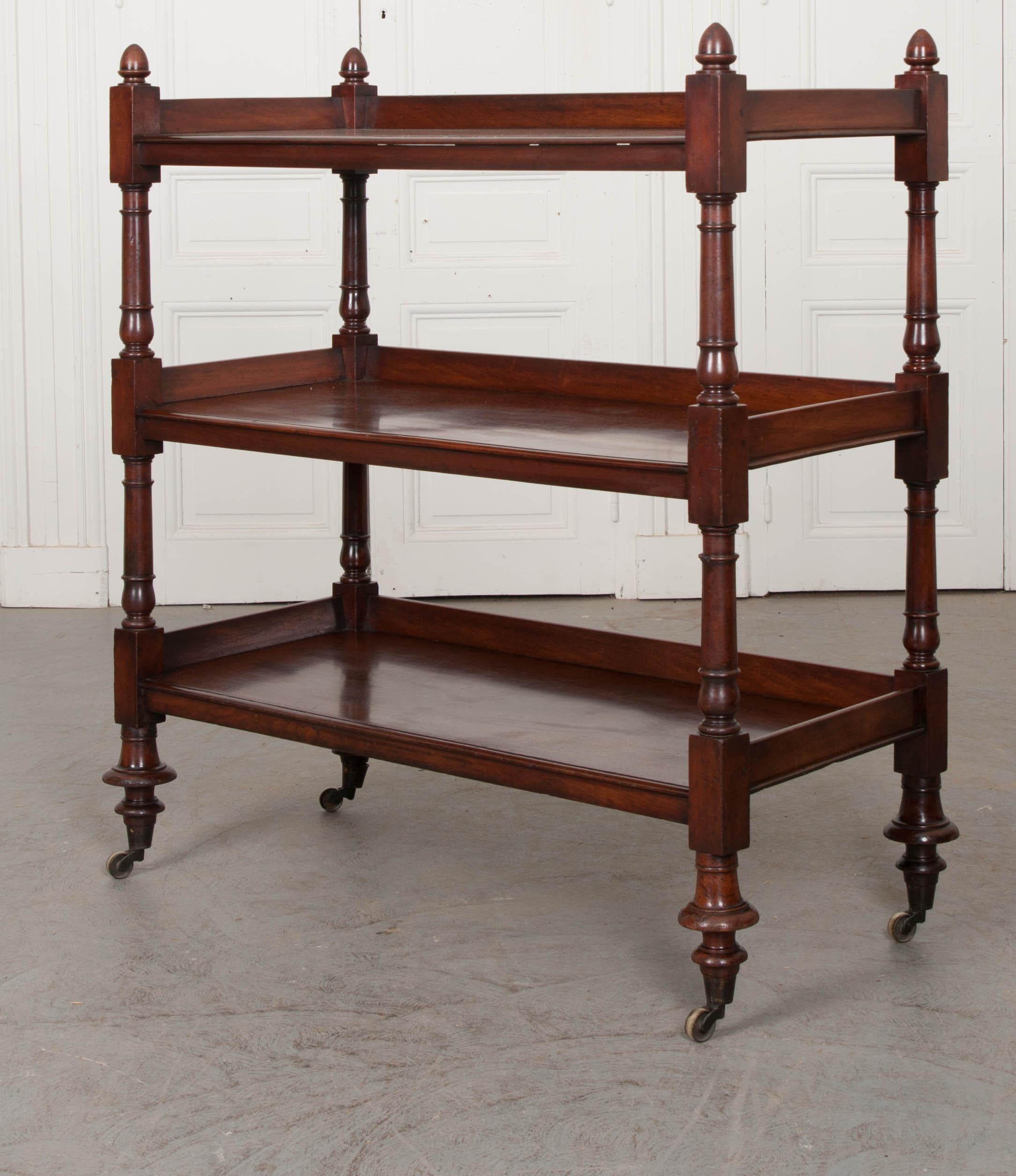 English 19th Century Georgian Mahogany Trolley 6