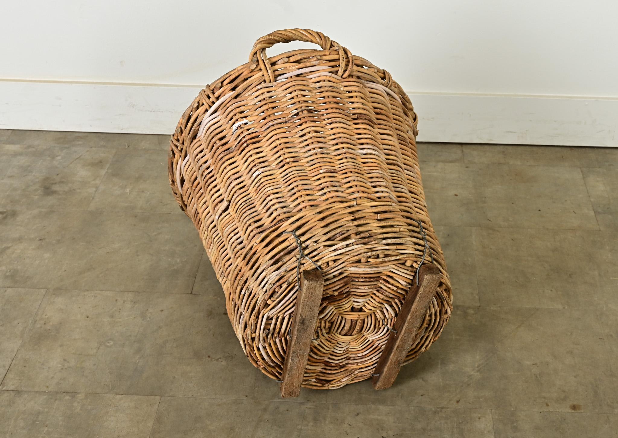 English 19th Century Harvest Basket 3