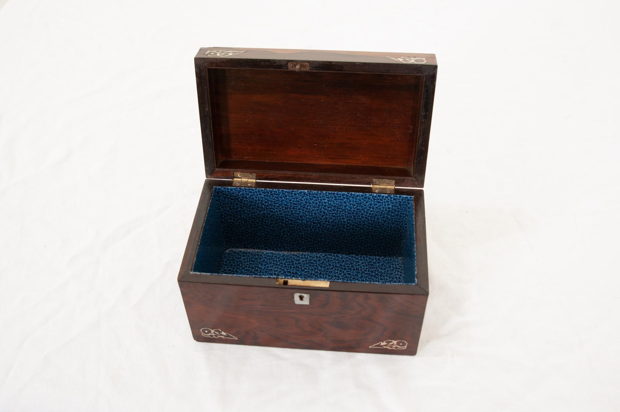 Hand-Crafted English 19th Century Inlay Box For Sale