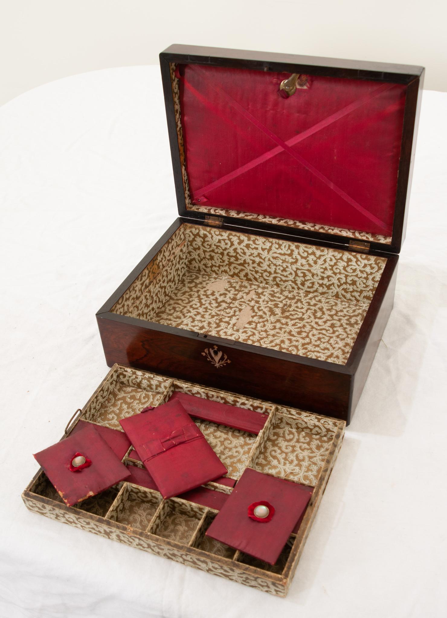 English 19th Century Jewelry Box 2