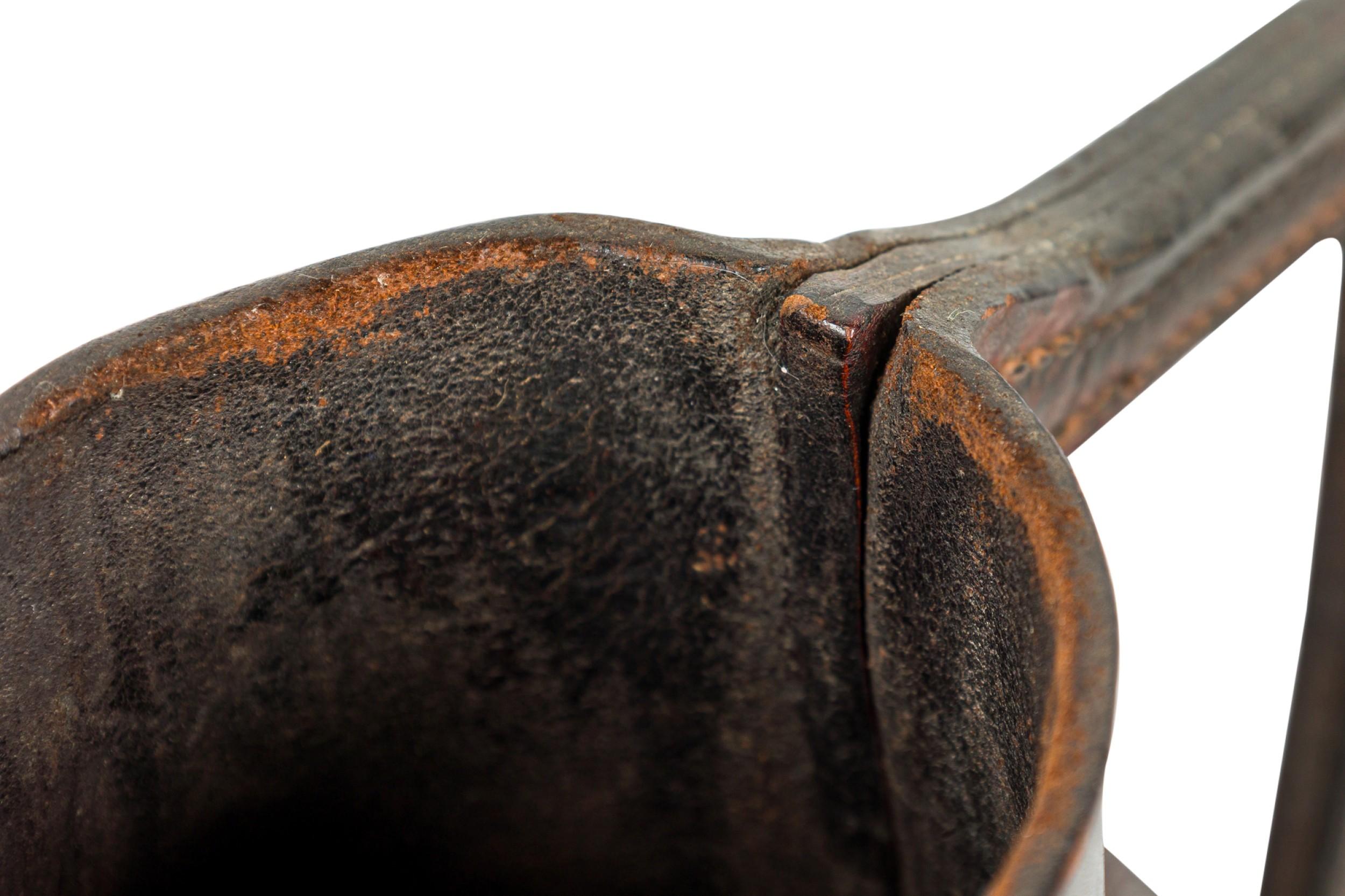 English 19th Century Leather Drinking Vessel 3