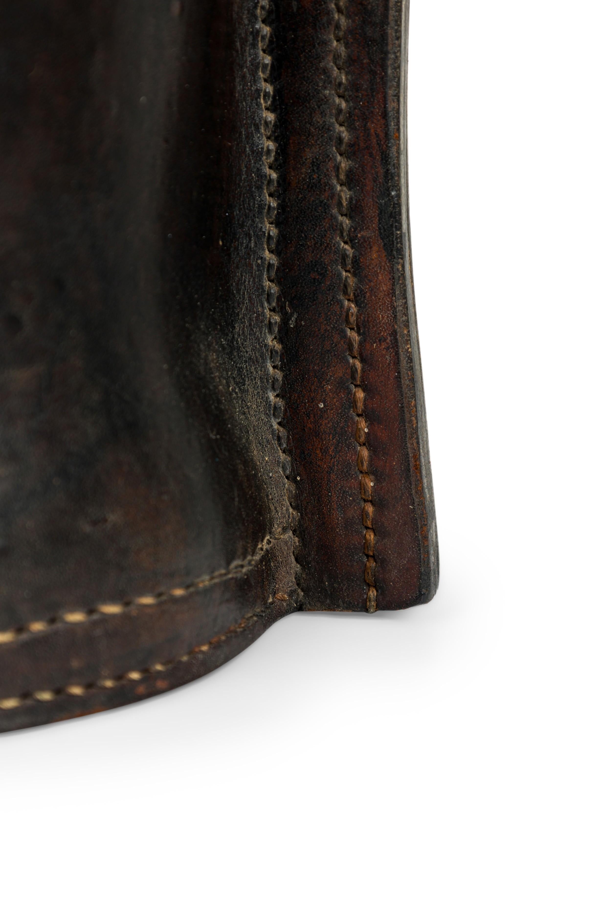 English 19th Century Leather Drinking Vessel 2