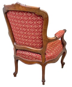 English 19th Century Mahogany Armchair